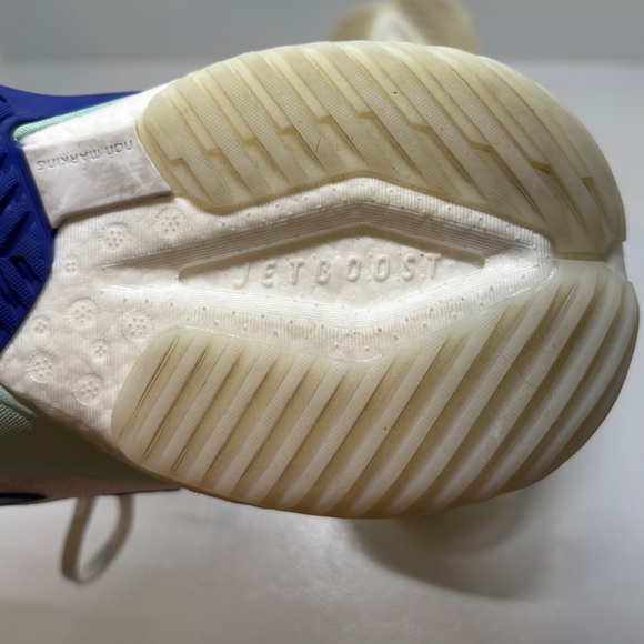 Adidas Crazyflight 5 Indoor Court Shoes White Blue Mint Men’s 10.5 Volleyball - Picture 8 of 13